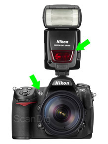 Nikon D300 mit Blitz SB800